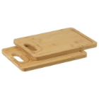 Natural Bamboo Chopping Board is made from natural materials, environmentally friendly, heat resistant, durable and beautiful. 2