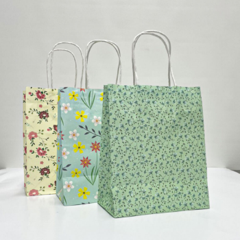 Paper Bag Kraft Competitive Price Best Quality Eco-Friendly Shopping Accessories Customized Logo Vietnam Manufacturer 7
