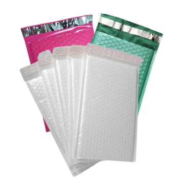 Color Poly Bubble Mailers Compostable Mailer Bubble Good Choice Custom Print Using For Many Industries Moisture Proof Customized Packing Made In Vietnam Manufacturer