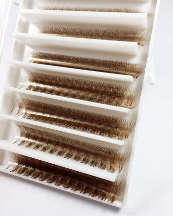 Premade Oem Fan Eyelash Extension Fast Delivery Mink Fur No Irritation Beauty Spa Packaging Tray Vietnam Manufacturer