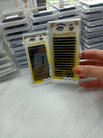 High Quality Classic mink eyelash Competitive Price Beautiful color using for beauty pack in tray or box from Vietnam Manufacturer
