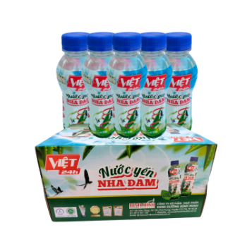 High Quality Aloe Vera Bird'S Nest Water Flavored Beverage Vicas Packed In Box Vietnam Factory