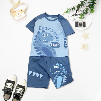 Boys Clothing Sets OEM High-End Children Cloth Little Boys Sets Hot Design Each One In OPP Bag Made In Vietnam Manufacturer
