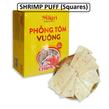 Good Price Shrimp Puff 400gr Product Type Food Box Packaging Salty Taste Brand Name Mikiri Tapioca Starch, Shrimp (15%) 24 Month