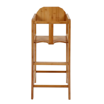 Bamboo Wooden High Chair with Tray, kids' furniture, safe for health and aesthetically pleasing, wholesale.