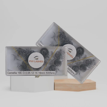 Camellia Lashes Feature A Staggered Design For Alluring Eyes, Offering Increased Thickness With Natural Materials