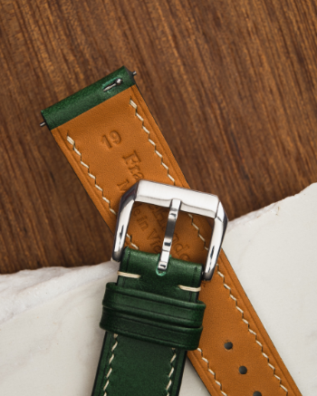 Multiple Band Width Slim Design Green Alligator Watch Strap Handcrafted Watch Band Export From Vietnam 5