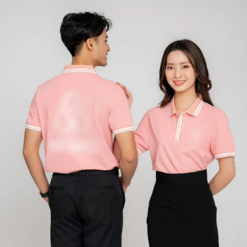 Compact Fit Polo Shirts: Wrinkle-Resistant Fabric With Excellent Elasticity, Perfect For Stylish Uniforms In Summer Comfort