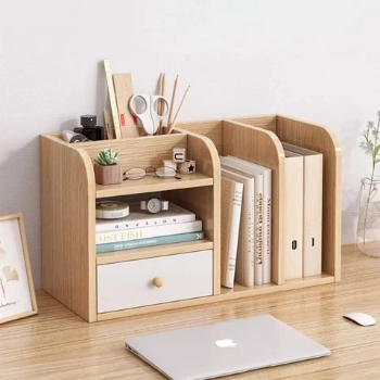 Share Desk Bookshelf - GP176 are designed from extremely sturdy materials to help you comfortably arrange household items. 