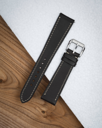 Best Price Black Alligator Watch Strap Handcrafted Watch Band Export From Vietnam 4