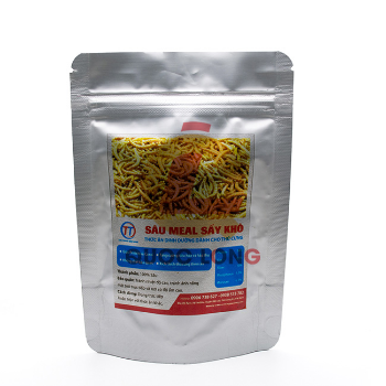 Edible Insect Dried Mealworm High Quality Export Animal Feed High Protein Customized Packaging Vietnam Manufacturer