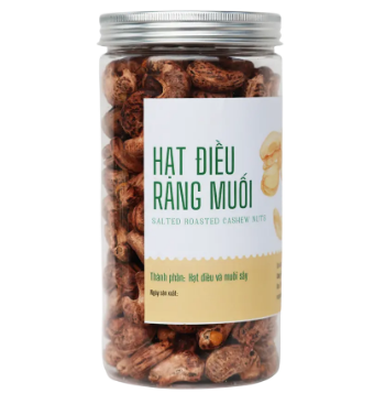 Roasted Cashew Best Selling Organic Using For Food Roasted Carton Box Plastic Wrap Vietnam Manufacturer