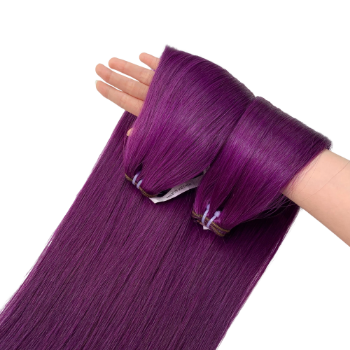 Machine Weft Purple Color Hair Extensions RawVietnamese Hair 12A Virgin Hair Beauty And Personal Care From Vietnam Manufacturer
