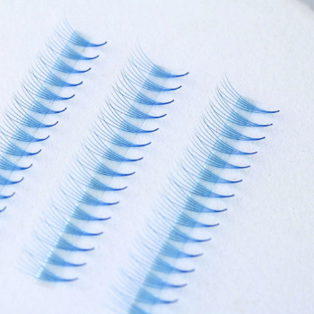Reasonable Price Colored Eyelash Extension Supplies Custom Your Private Label Color Lash Extensions Thin Base Narrow Fan Lashes