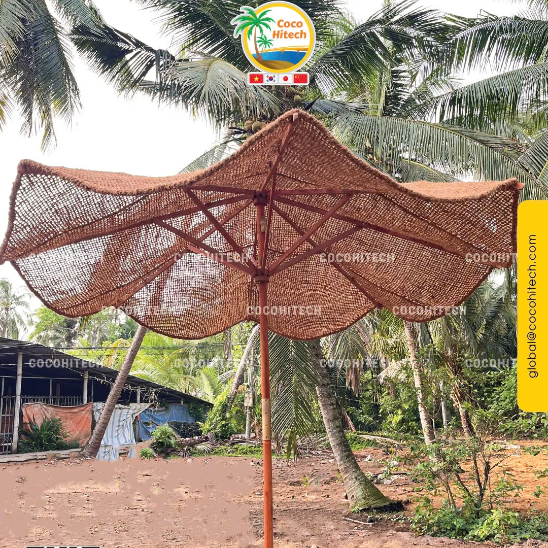 NATURAL COIR PARASOL FOR GARDEN AND HOTEL RESORT