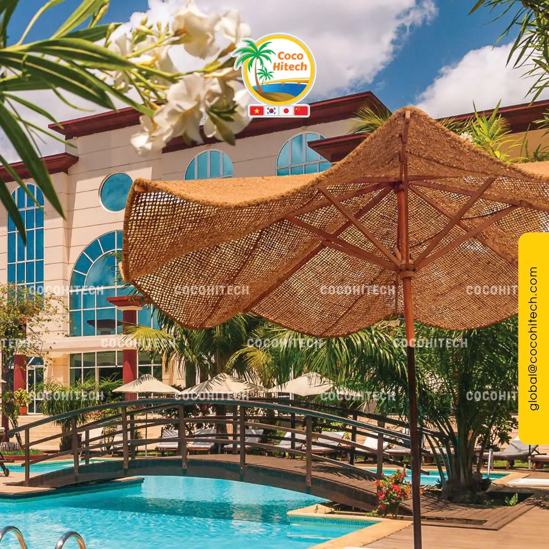 NATURAL COIR PARASOL FOR GARDEN AND HOTEL RESORT