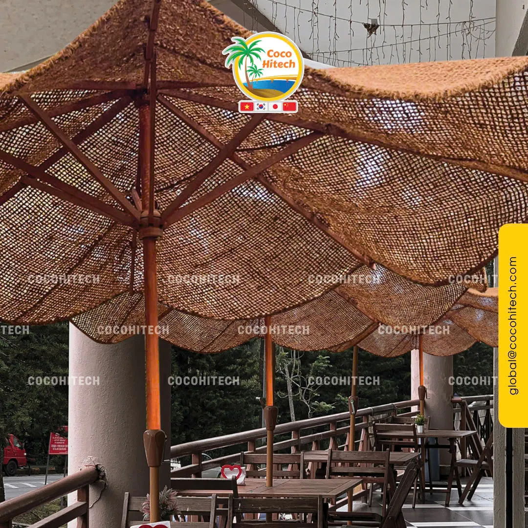 NATURAL COIR PARASOL FOR GARDEN AND HOTEL RESORT