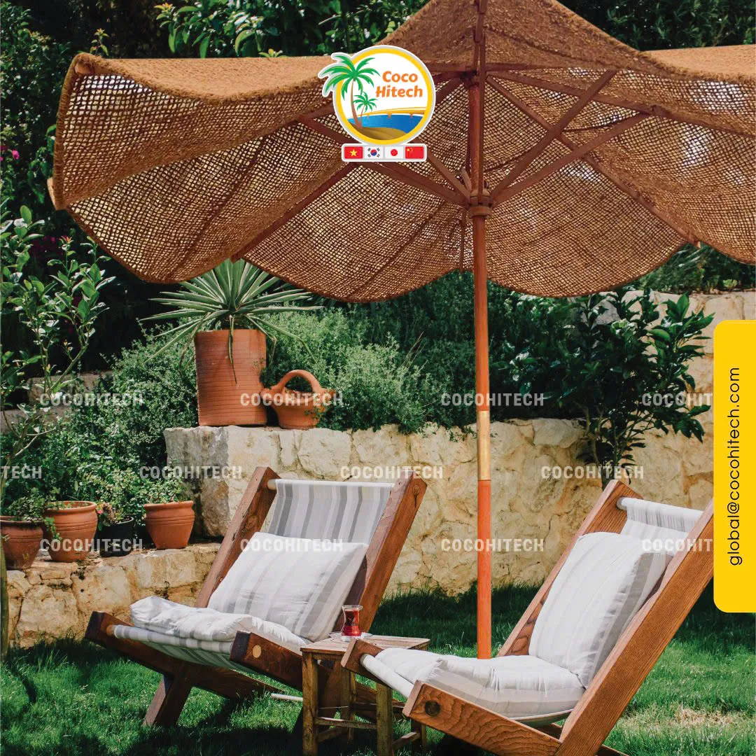 NATURAL COIR PARASOL FOR GARDEN AND HOTEL RESORT