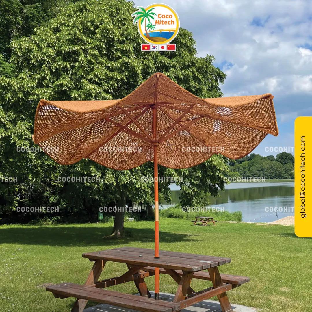 NATURAL COIR PARASOL FOR GARDEN AND HOTEL RESORT
