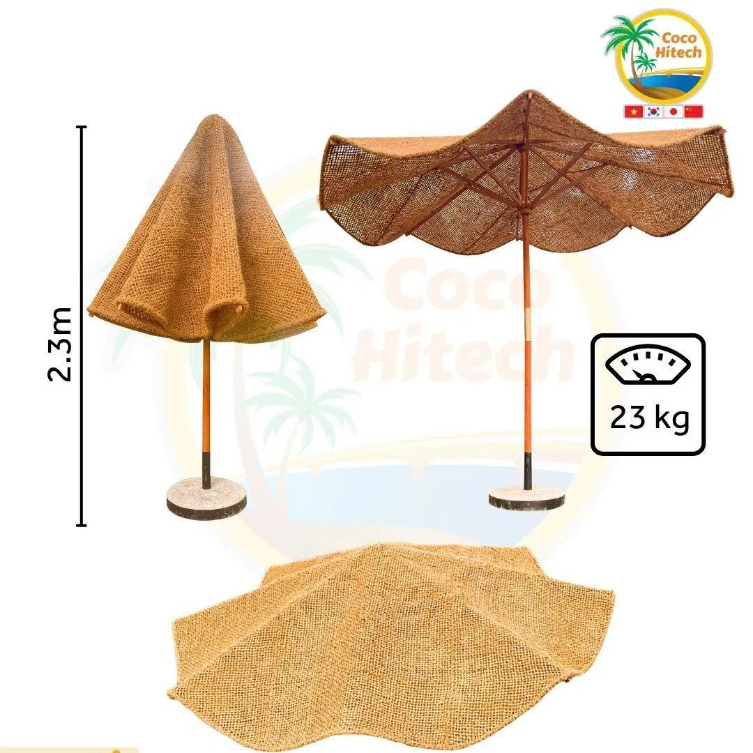NATURAL COIR PARASOL FOR GARDEN AND HOTEL RESORT