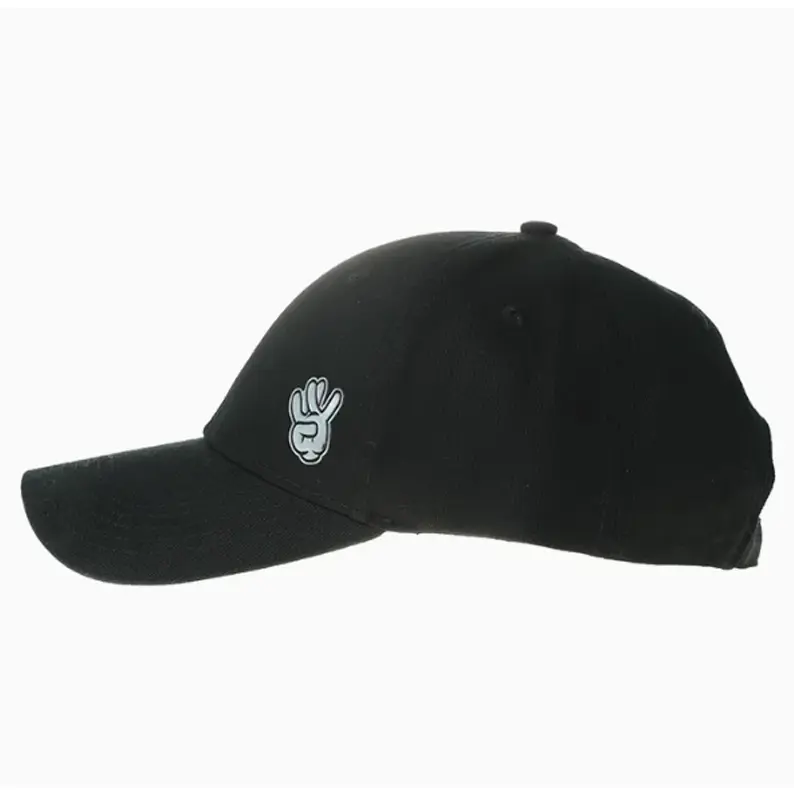 Custom 3D Embroidered Low Profile Baseball Cap 6 Panel Curved Brim Adjustable Strap Back Dad Hat Vietnam OEM Manufacturer 5