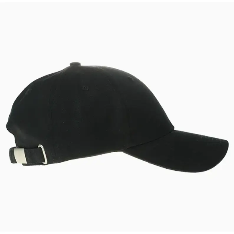 Custom 3D Embroidered Low Profile Baseball Cap 6 Panel Curved Brim Adjustable Strap Back Dad Hat Vietnam OEM Manufacturer 4