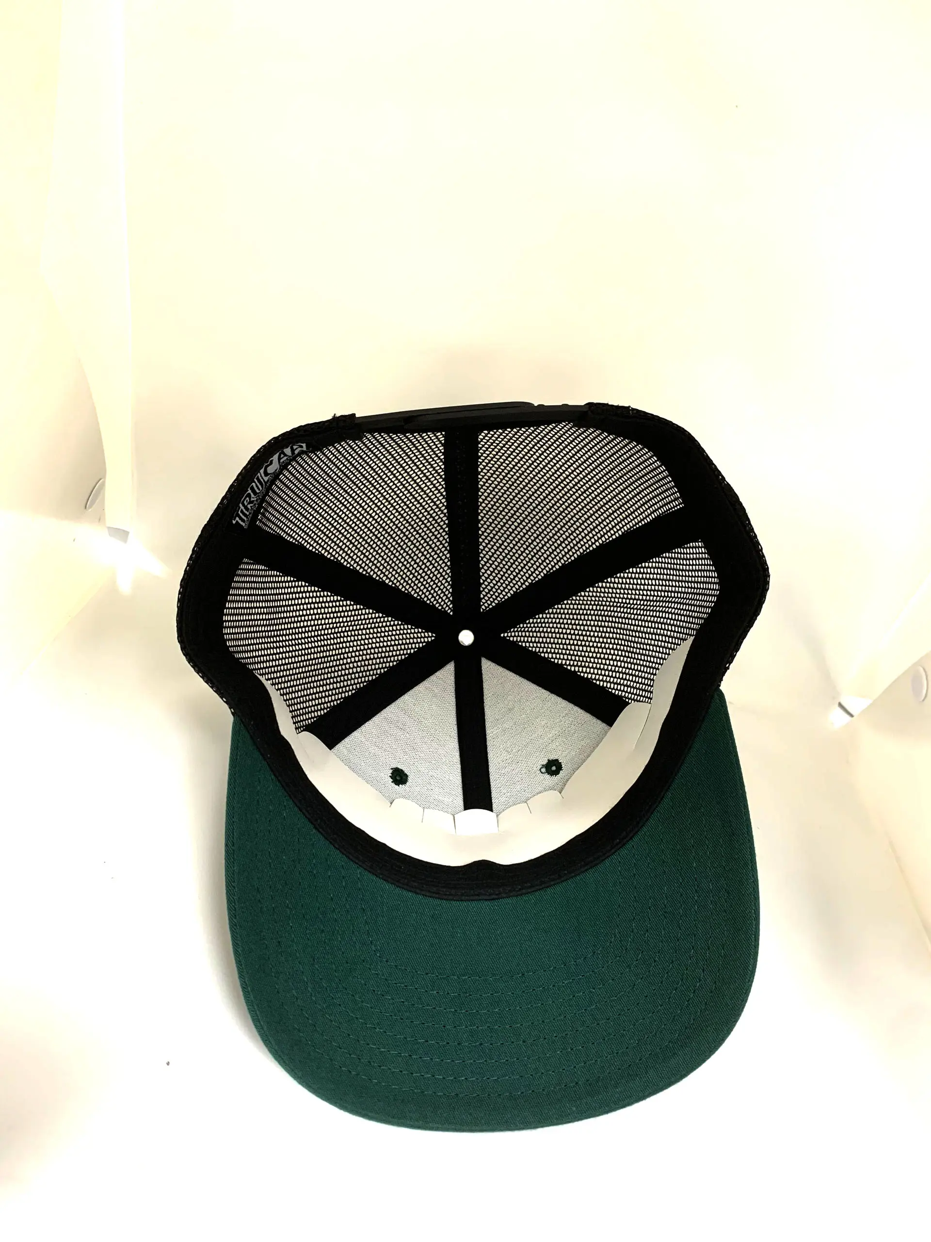 Dark Green Brown Trucker Hats Custom Snapback Caps Hat Custom Design Logo Vietnam Promotional Hat 6