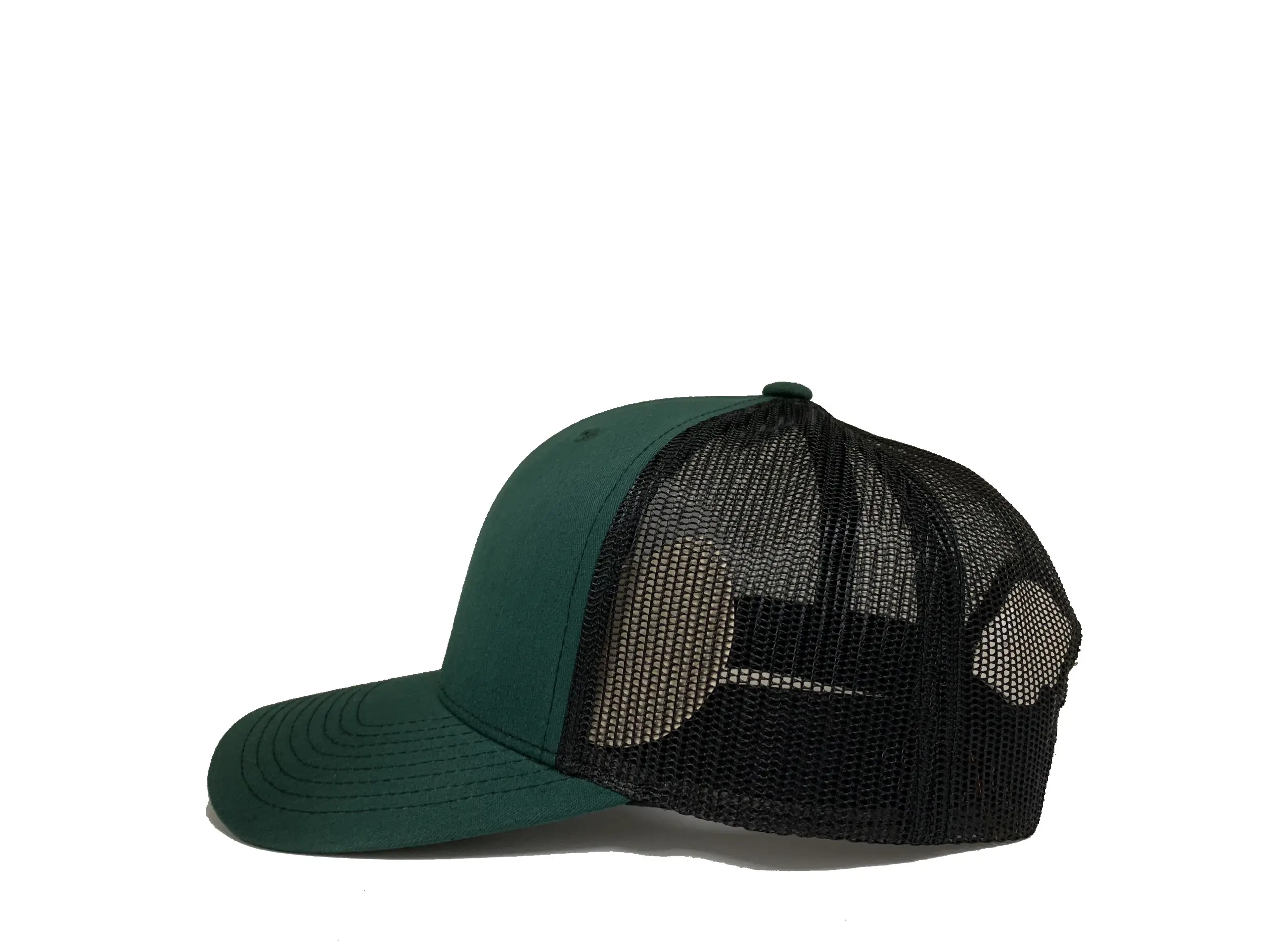 Dark Green Brown Trucker Hats Custom Snapback Caps Hat Custom Design Logo Vietnam Promotional Hat 3
