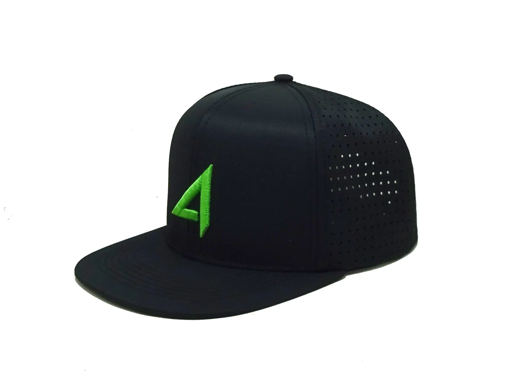 High Form Snapback Hat Custom Embroidery 3D logo Baseball Caps Flat Brim Golf Cap Sport Headwear Vietnam Factory 2