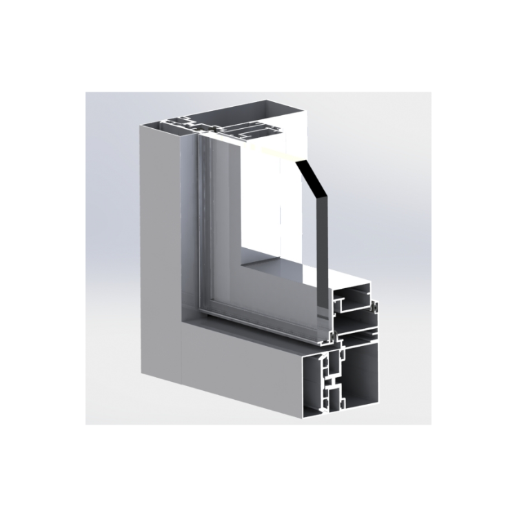 Curtain Wall Profiles Windows And Door Aluminum Profile Good Quality Multifunctional Apartment Custom Packing Wholesale 3