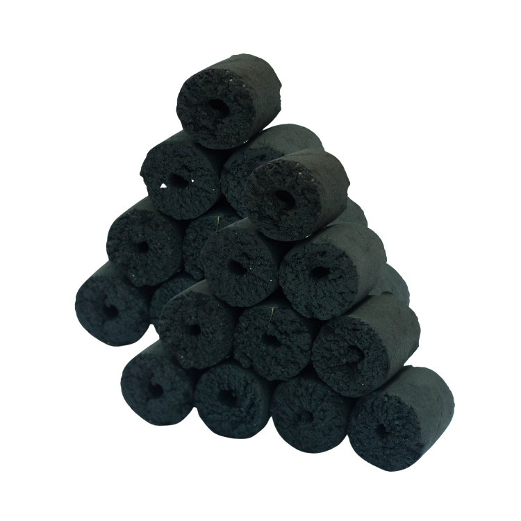 Coconut Shell Charcoal Briquettes Good Price High Power For Grilling Iso Vilas Iso Halal Gmp Trabaco Vietnam Manufacturer 5