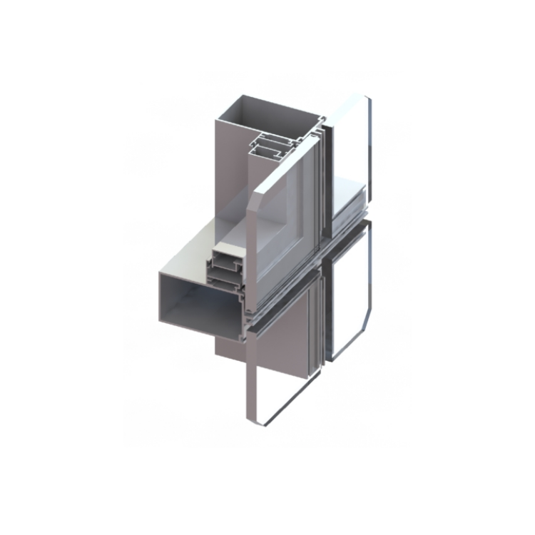 Curtain Wall Profiles Windows And Door Aluminum Profile Good Quality Multifunctional Apartment Custom Packing Wholesale 4