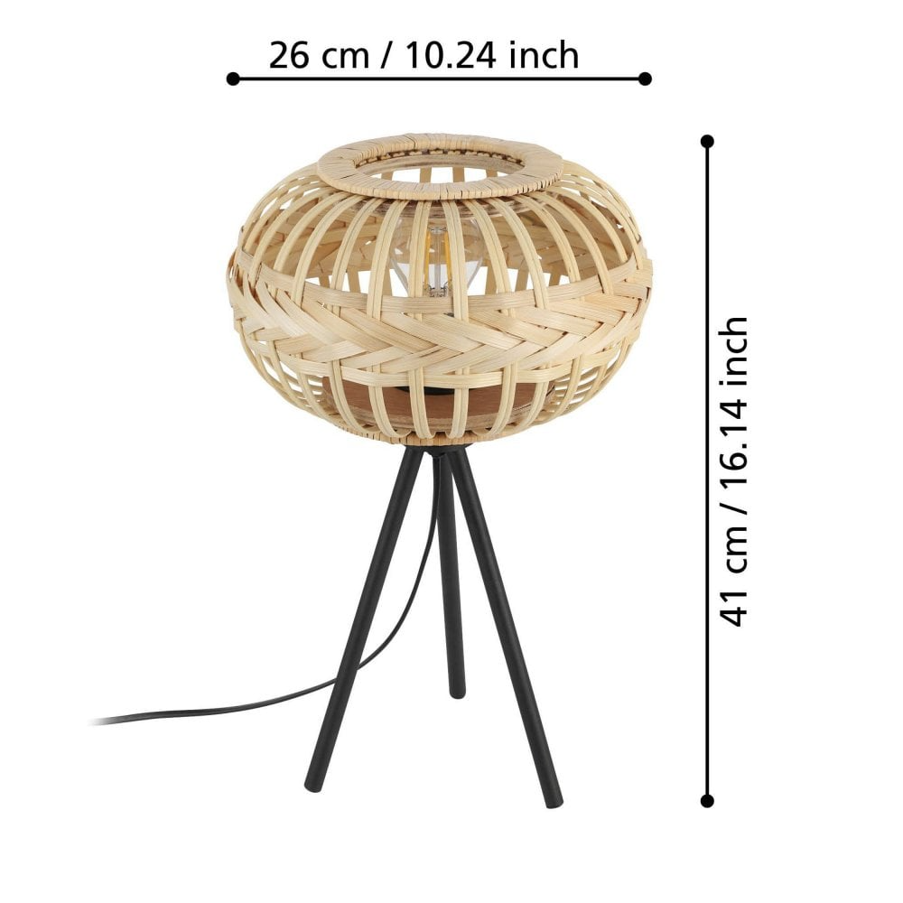 Bamboo Table Lamp, Bamboo Weaving Table Lamp, Lamps made from handmade materials, home decoration accessories, wholesale. 3