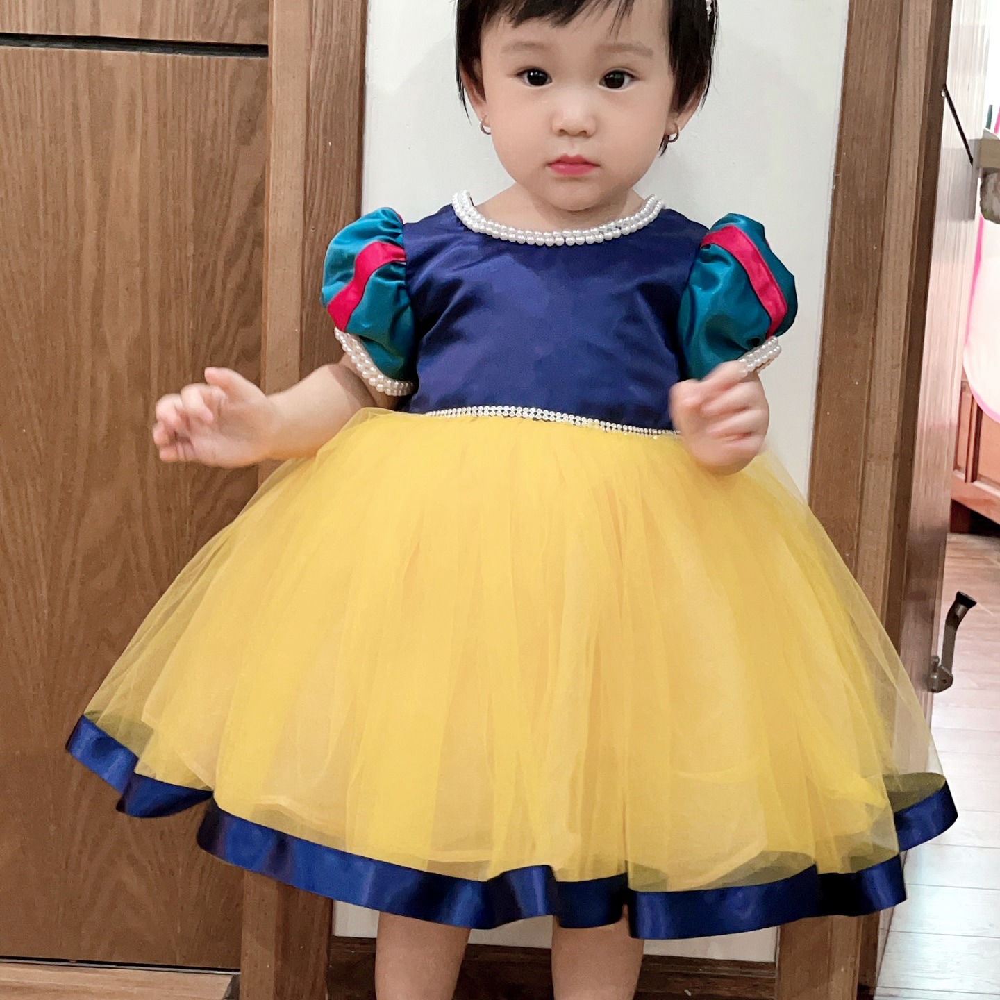 Disney Dress Snow White Beaded Dress Girl's Clothing Girls Dresses Princess High Quality Factory Price OEM ODM Service Made In Vietnam 5