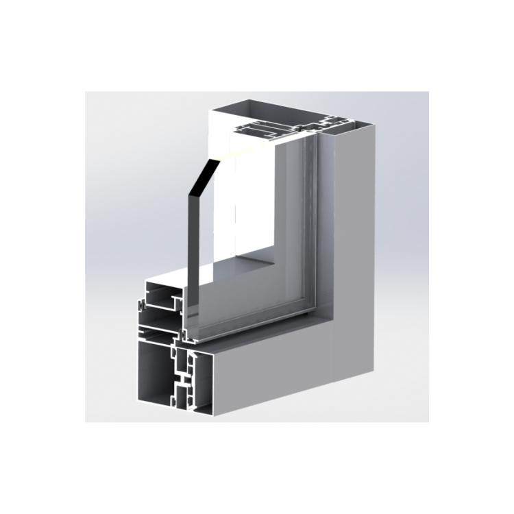 Curtain Wall Profiles Windows And Door Aluminum Profile Good Quality Multifunctional Apartment Custom Packing Wholesale 2