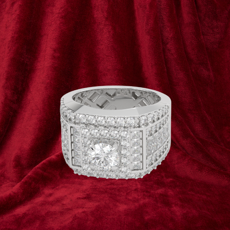 Fine Jewelry Rings Wholesale 8A Zircon Chic Silver Band Ruby Customize Diamond Made In Vietnam Manufacturer 6