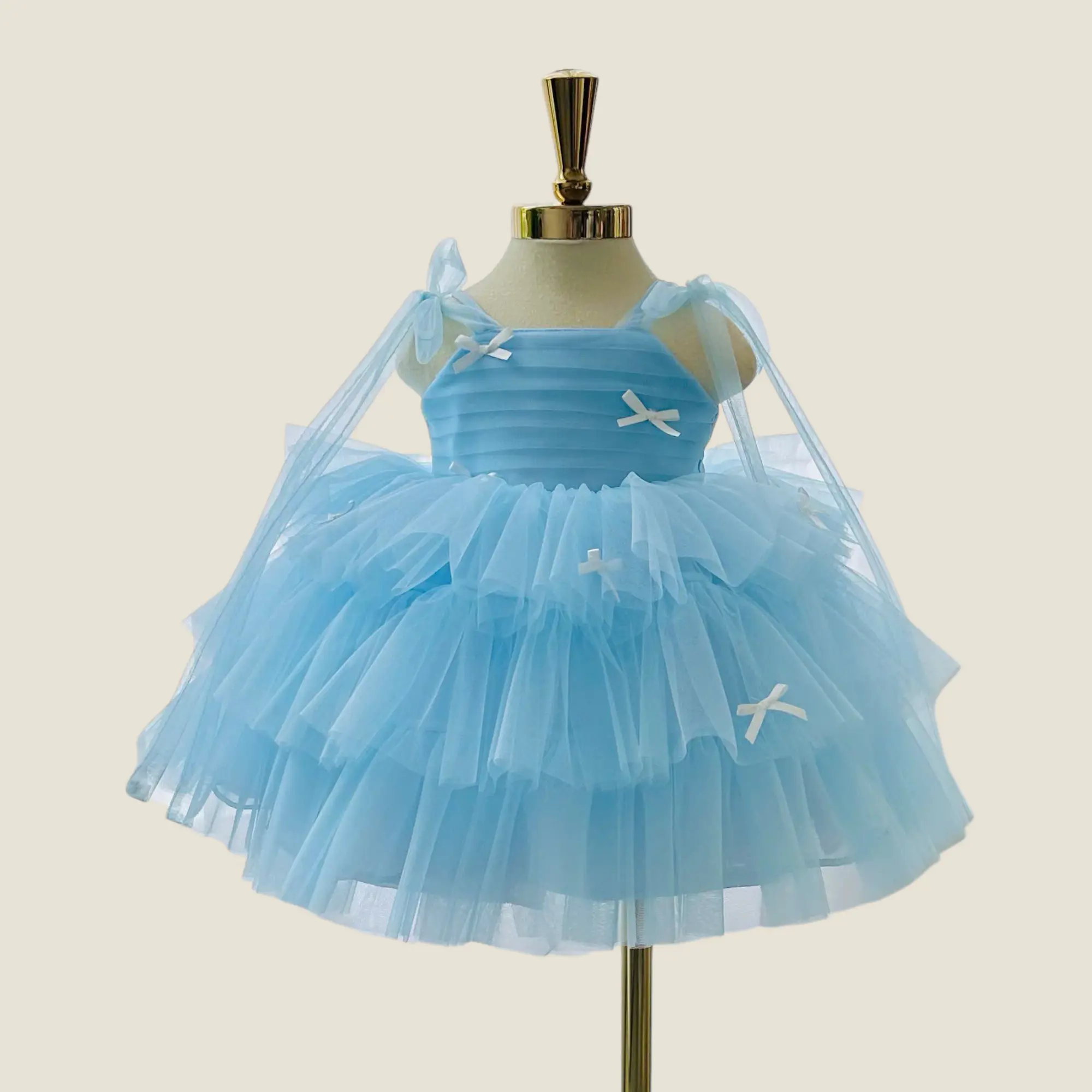 High Quality Customizable 12\" OEM & ODM Chiffon Mesh Cosplay Costume for Kids Luxurious Party Style High-End Quality for Autumn 6