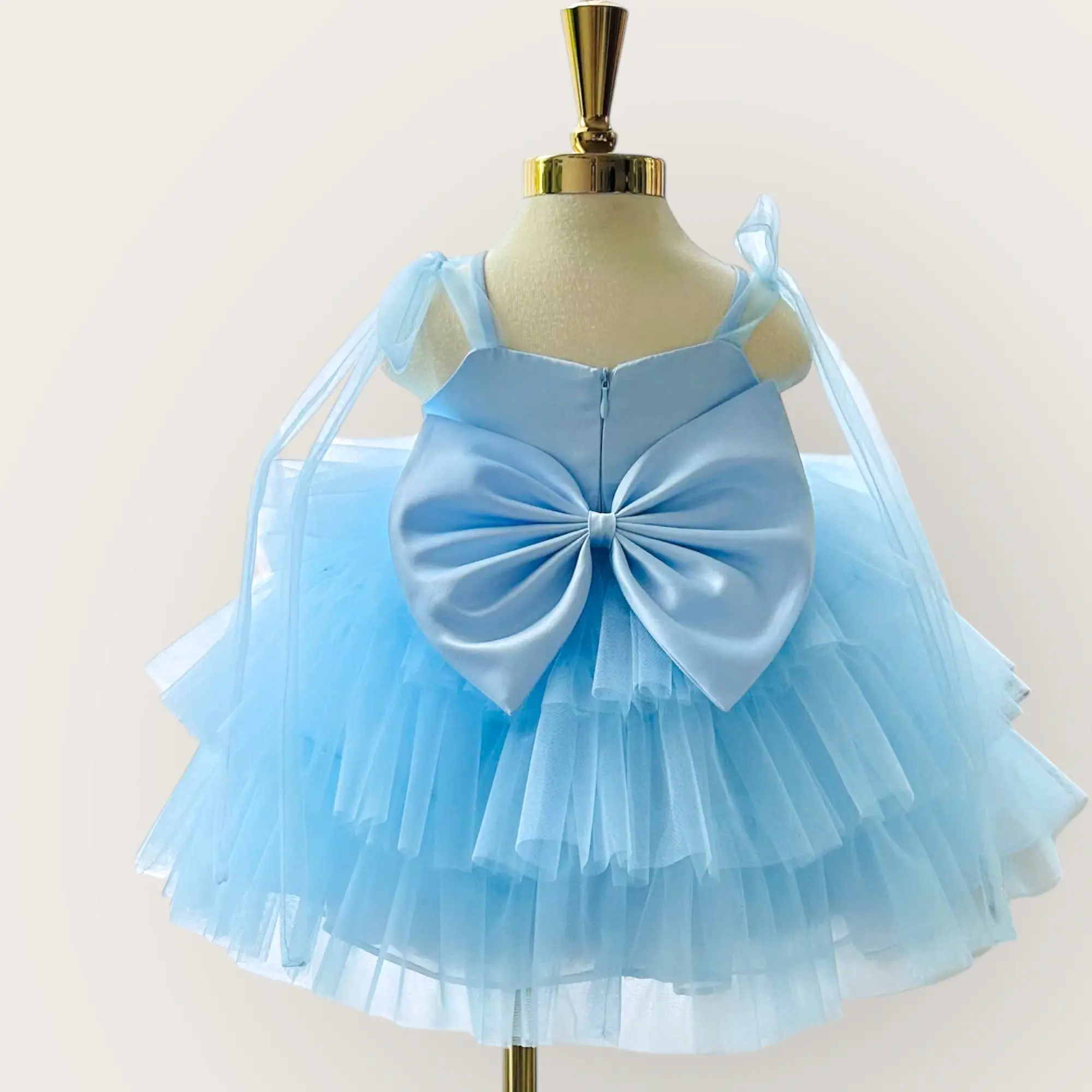 High Quality Customizable 12\" OEM & ODM Chiffon Mesh Cosplay Costume for Kids Luxurious Party Style High-End Quality for Autumn 7
