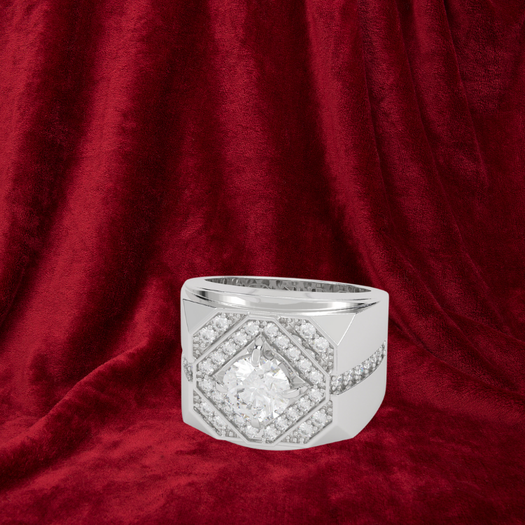 Mens Silver Ring Wholesale 8A Zircon Gleaming Sterling Elegance Ruby Custom Size Made In Vietnam Manufacturer 3