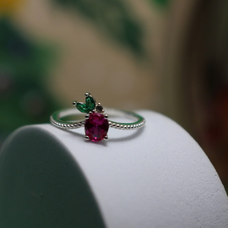Rings Jewelry Women Fine Rings Polished Silver Perfection Luxury Jewelry Woman Ruby Customize Diamond From Vietnam Manufacturer 2
