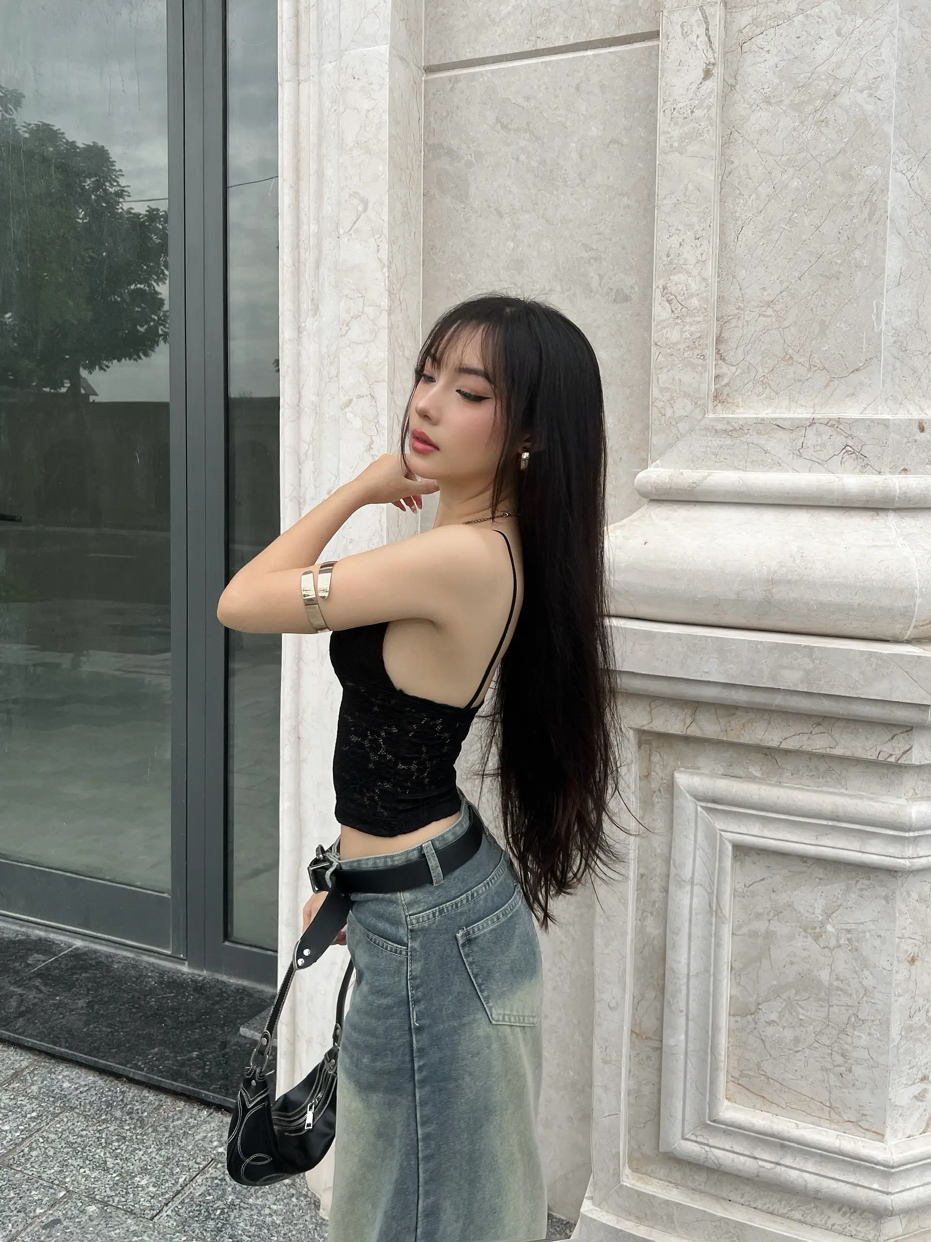 Rosa Basic Lace Spaghetti Strap Top Double-Layered Chest Women's Clothing Shirts Women's T-shirts High Quality Made In Vietnam 4