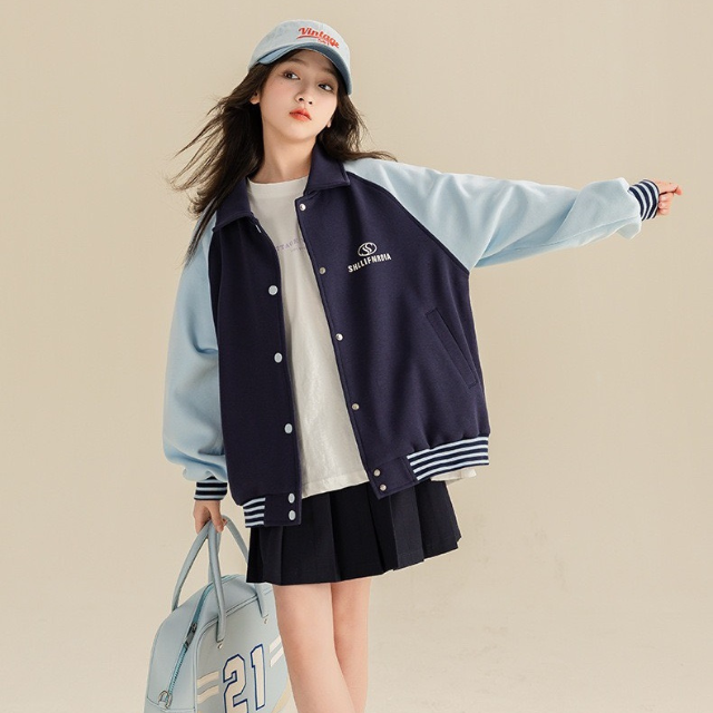 Factory Price Plus Size Kids Jackets Girls Coat Breathable Casual Street Style Cotton Each One In Poly Bag Vietnam Manufacturer 1