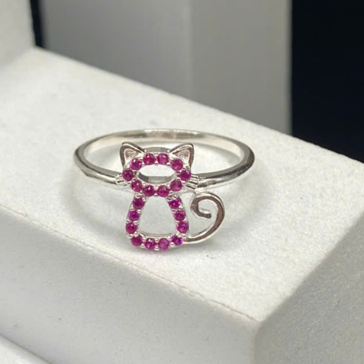 Women'S 925 Silver Rings Trendy 8A Zircon Luxury Jewelry Woman Ruby Custom Size Vietnam Manufacturer 3