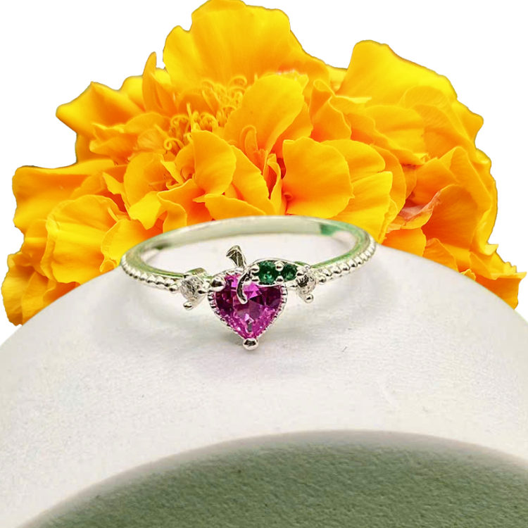 Women'S Silver Ring Fine Rings 8A Zircon Chic Silver Band Ruby Custom Design Made In Vietnam Manufacturer 1