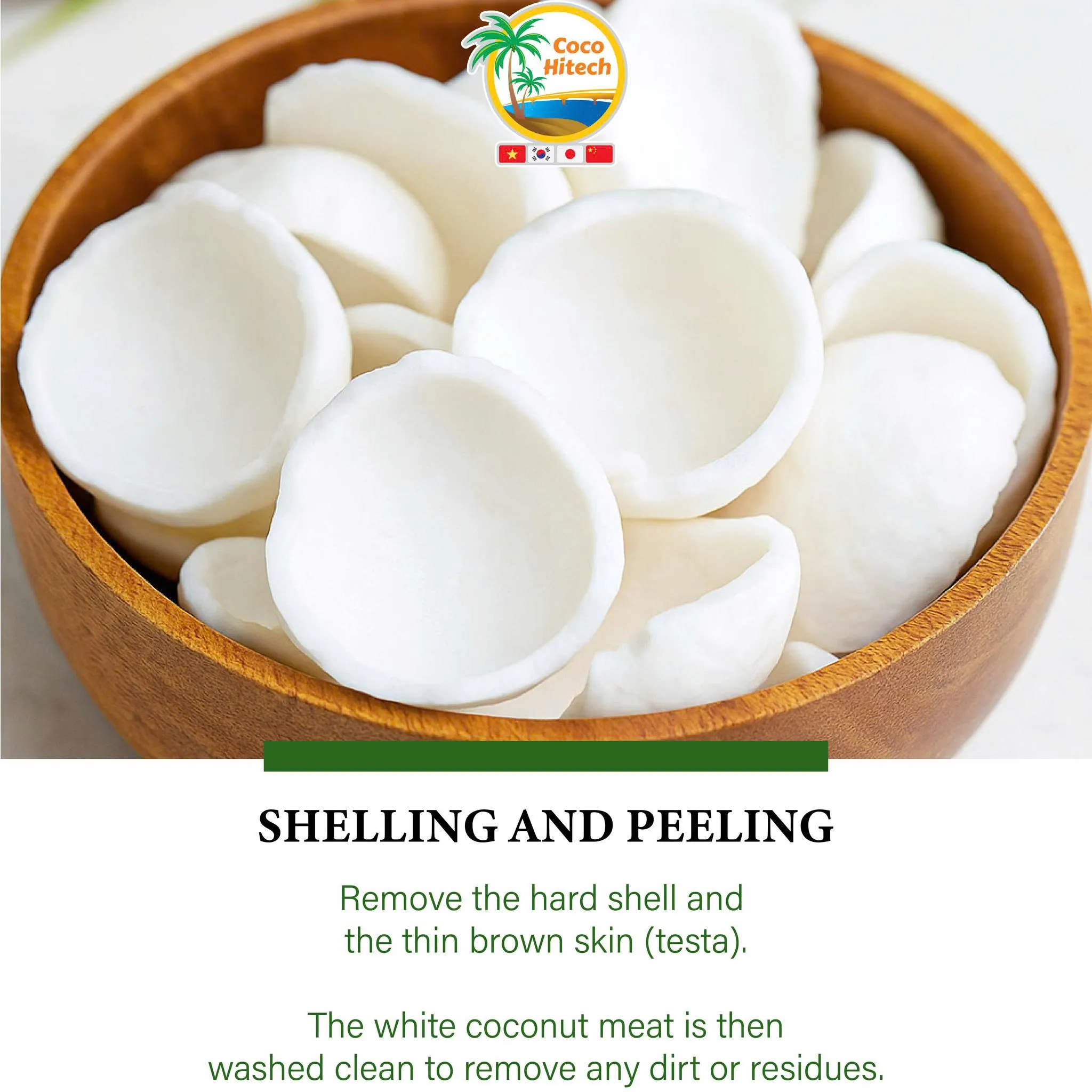 TOP CHOICE OF VIETNAMESE DESICCATED COCONUT MADE IN VIETNAM FROM COCOHITECH 3 TOP CHOICE OF VIETNAMESE DESICCATED COCONUT MADE IN VIETNAM FROM COCOHITECH 3