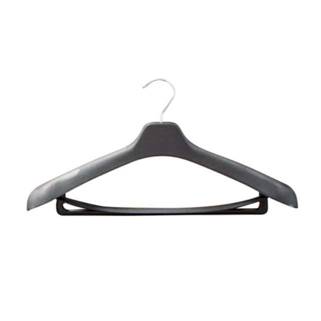 Hangers For Clothing Store Competitive Price Suntex Wholesale Black Plastic Hanger J415B Customized Hangers Low MOQ 5