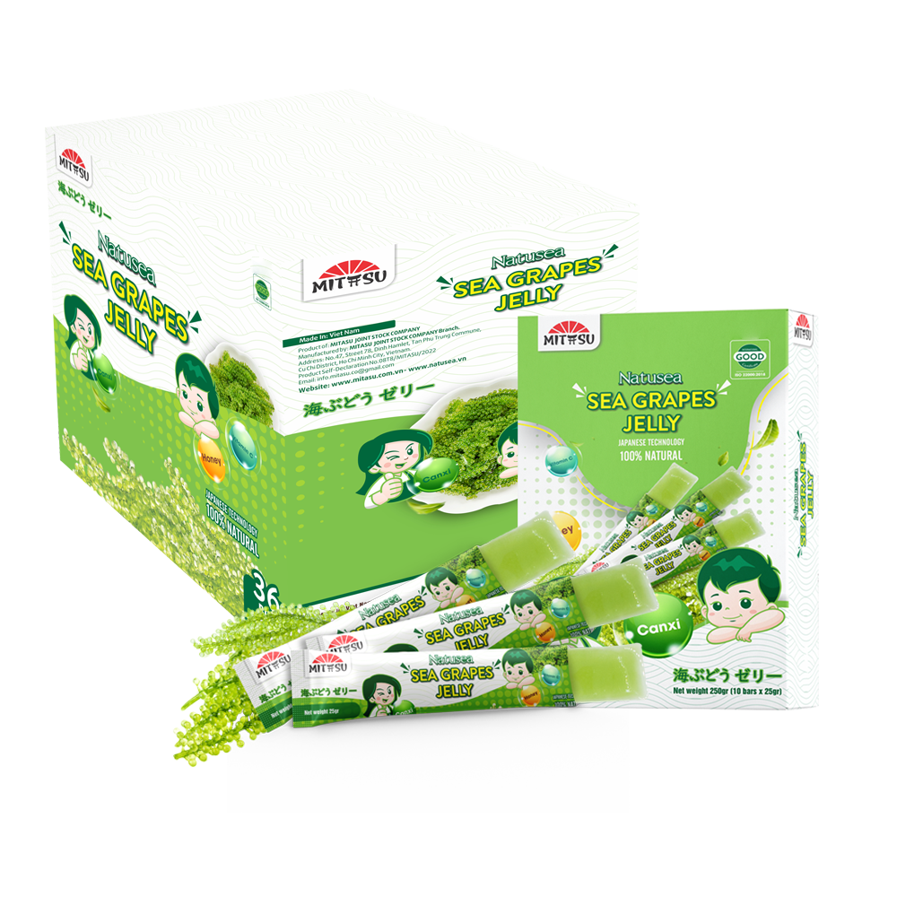 Jelly Sea Grapes Vitality Enhance Professional Team Nutritious Mitasu Jsc Customized Packaging Vietnamese Manufacturer 7