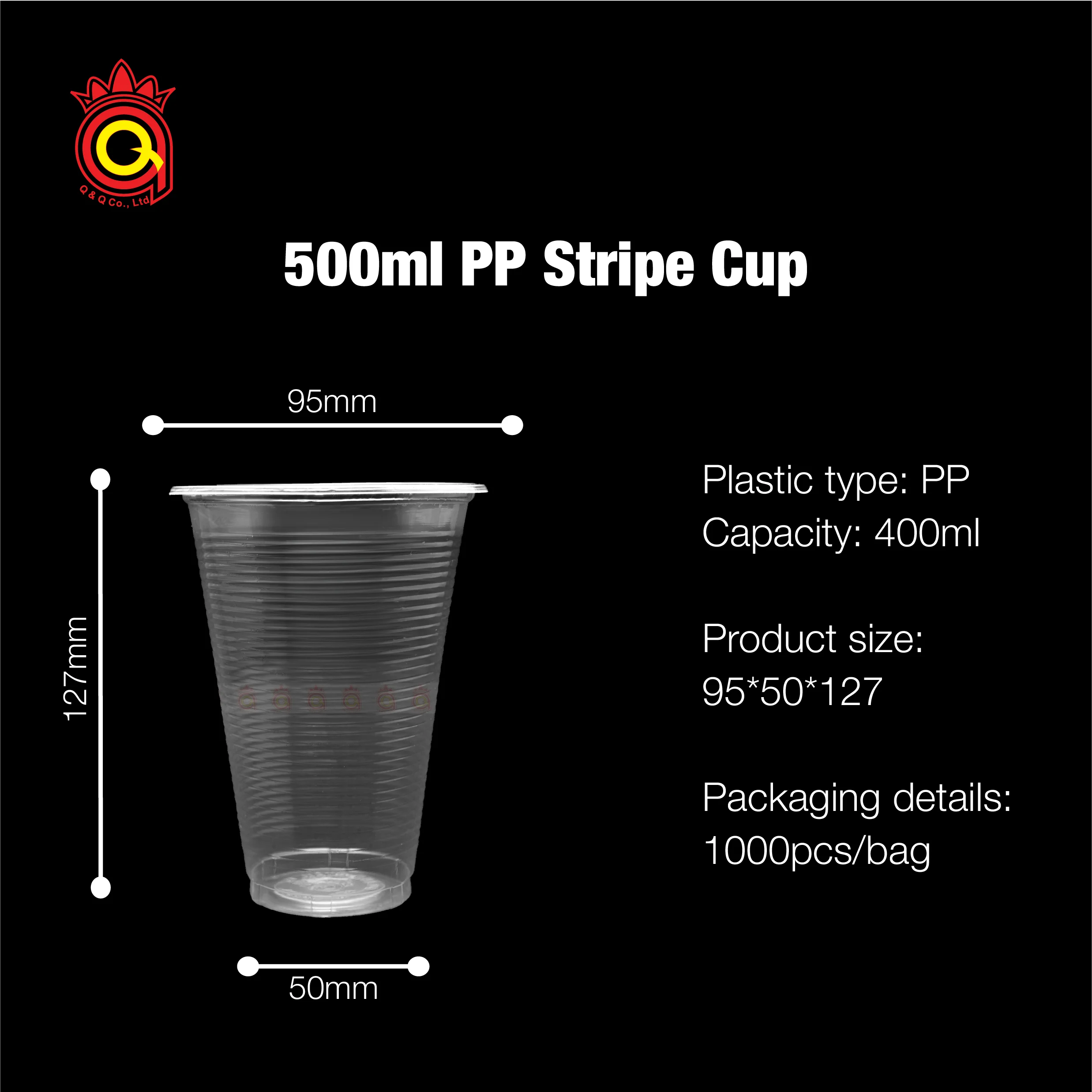 wholesale lid cups pp cup OEM/ODM supported 12 OZ 15 OZ 16 OZ 32 OZ From Viet Nam Manufacturing