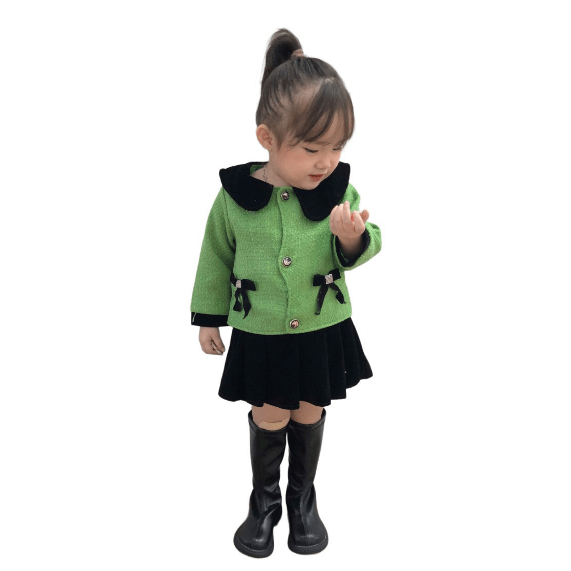 Kids Designers Clothes Comfortable 100% Wool Dresses New Fashion Each One In Opp Bag From Vietnam Manufacturer