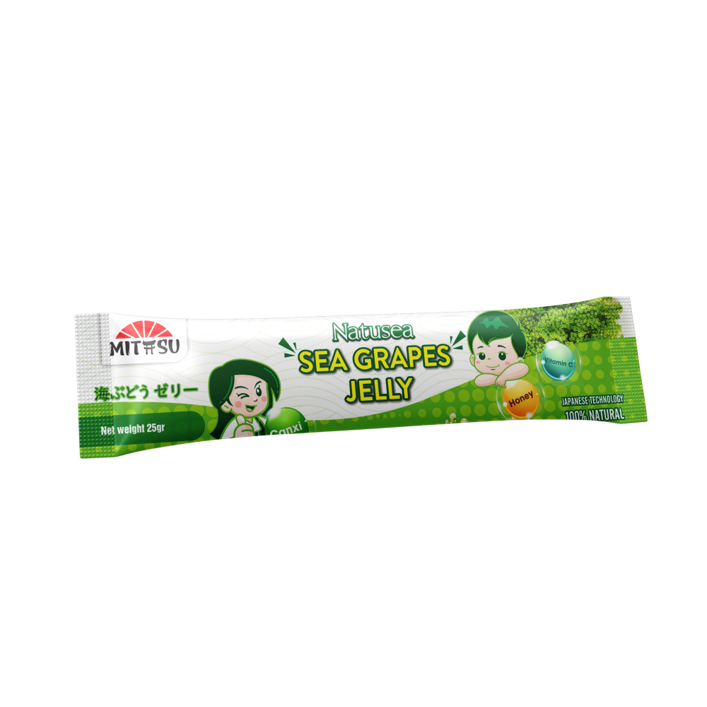 Sea Grapes Jelly Healthy Snack Fast Delivery 250Gr Mitasu Jsc Customized Packaging Made In Vietnam Manufacturer